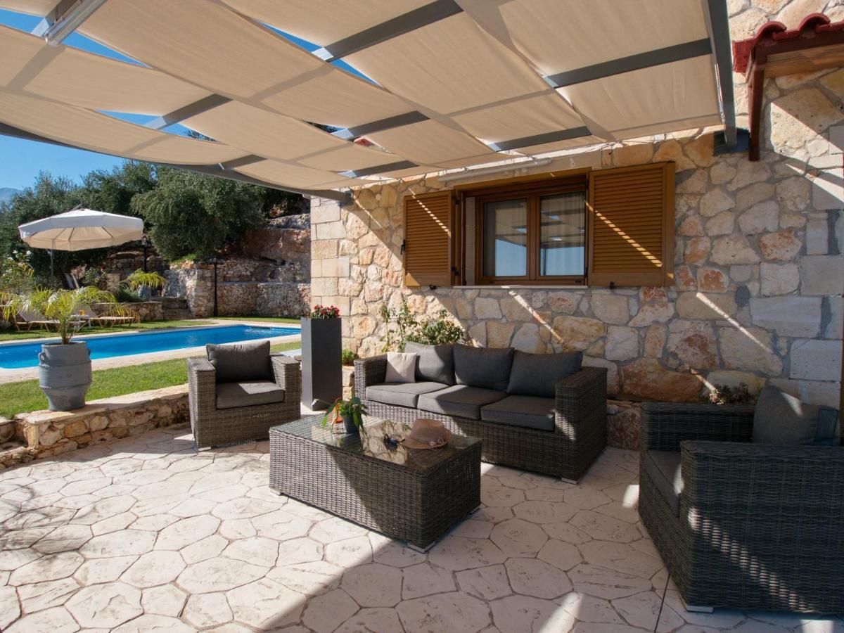 Villa Vangelis Stylos Crete Samonas ภายนอก รูปภาพ