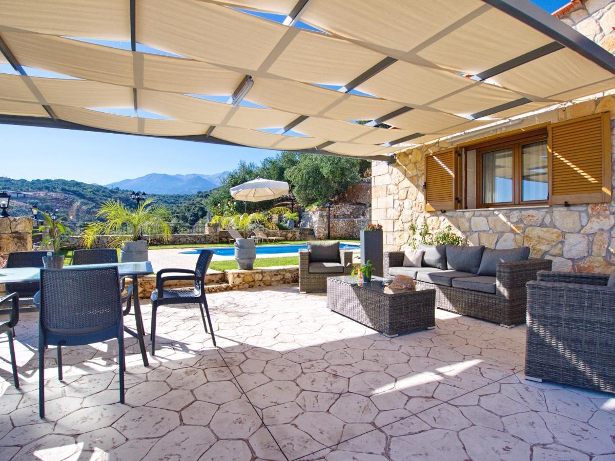 Villa Vangelis Stylos Crete Samonas ภายนอก รูปภาพ