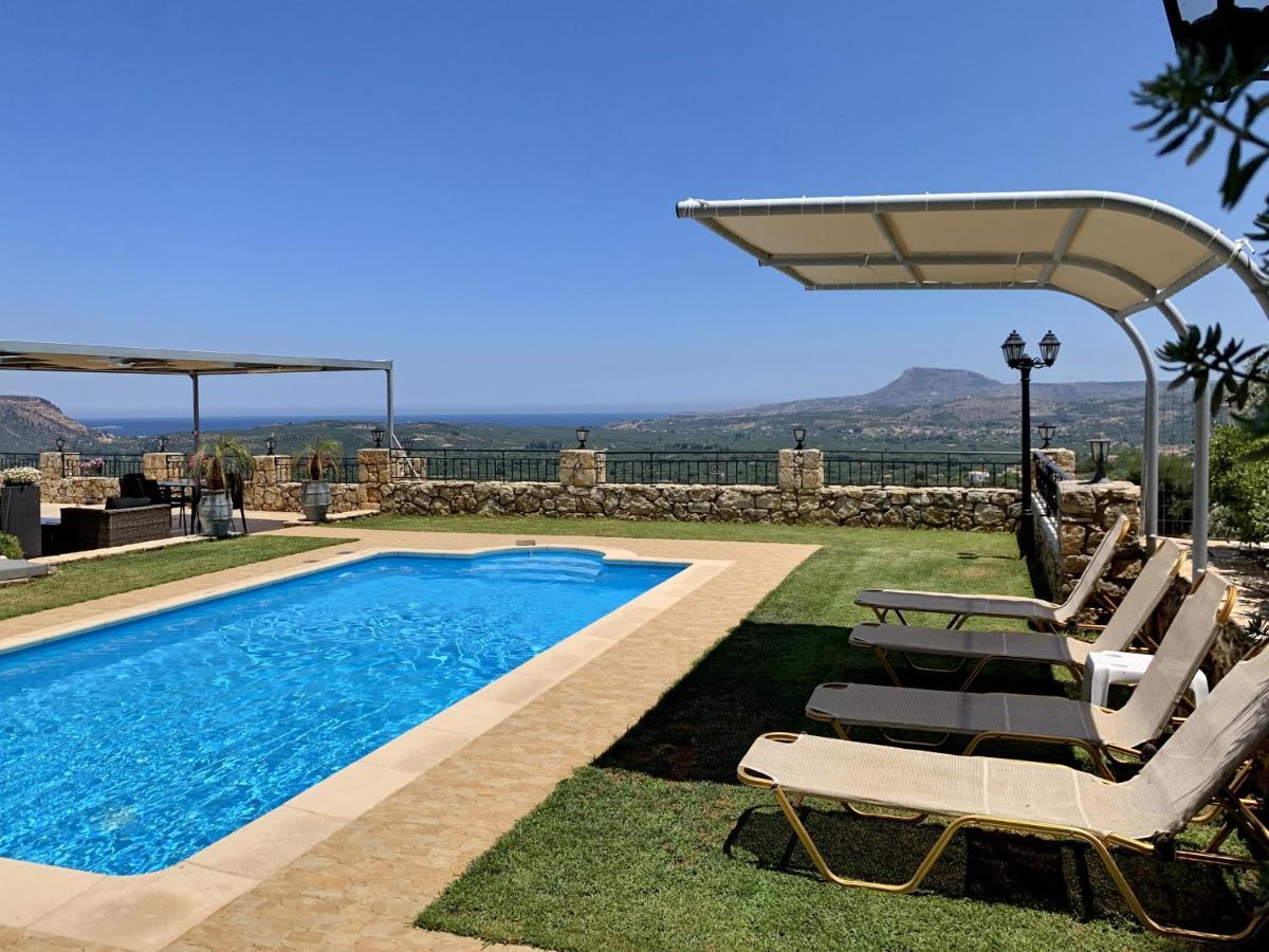 Villa Vangelis Stylos Crete Samonas ภายนอก รูปภาพ