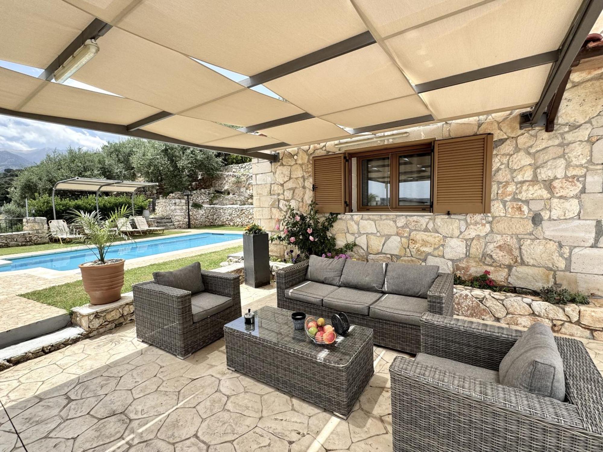 Villa Vangelis Stylos Crete Samonas ภายนอก รูปภาพ