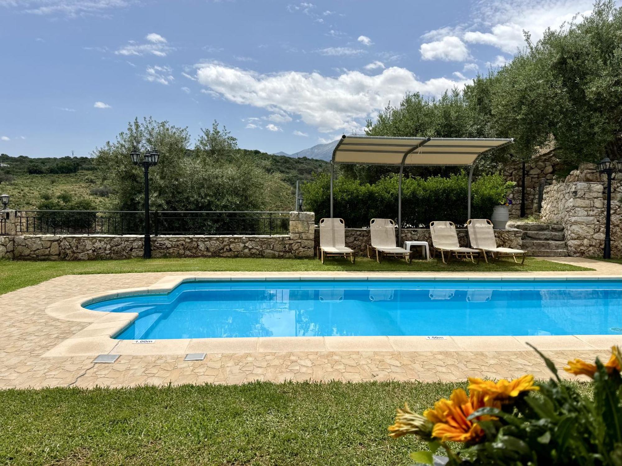 Villa Vangelis Stylos Crete Samonas ภายนอก รูปภาพ