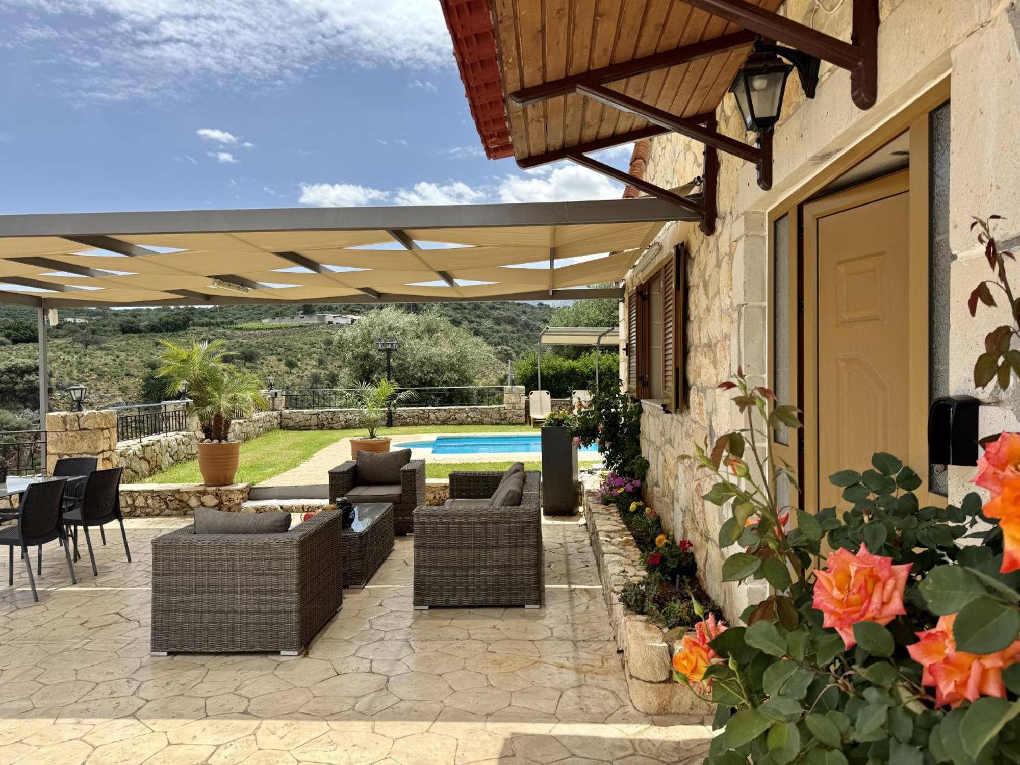 Villa Vangelis Stylos Crete Samonas ภายนอก รูปภาพ